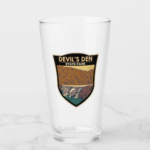 Devils Den State Park Arkansas Vintage Glass
