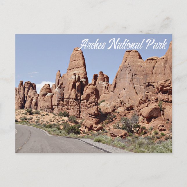Devil's Garden Arches National Park, Utah - USA Postcard (Front)