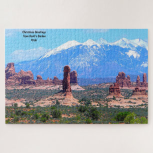 Devil's Garden Utah. Jigsaw Puzzle