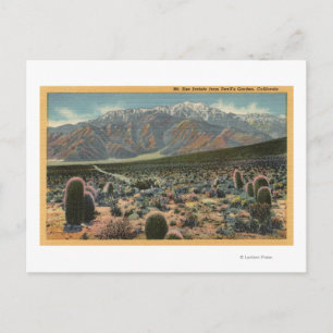 Devil's Garden View of Mt. San Jacinto # 1 Postcard