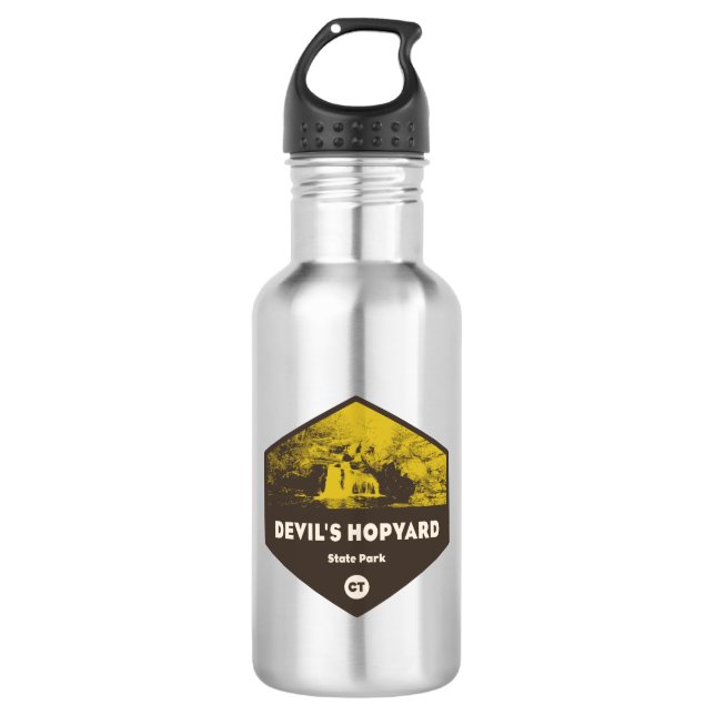  Devil's Hopyard State Park, Connecticut 532 Ml Water Bottle (Front)