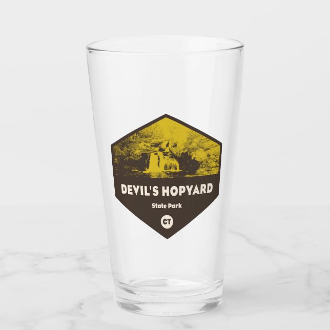Devil's Hopyard State Park, Connecticut Glass (Front)