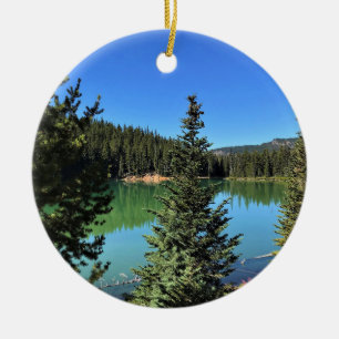 Devil's Lake, OR Ceramic Ornament