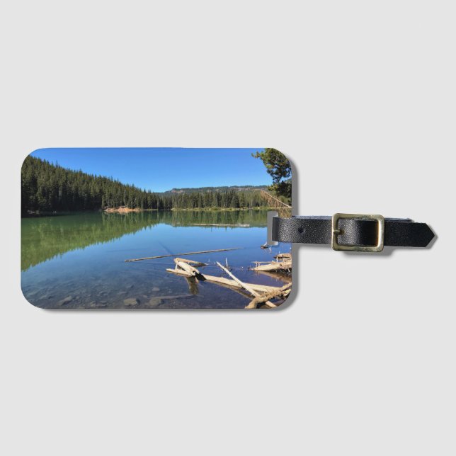 Devil's Lake, OR Luggage Tag (Front Horizontal)