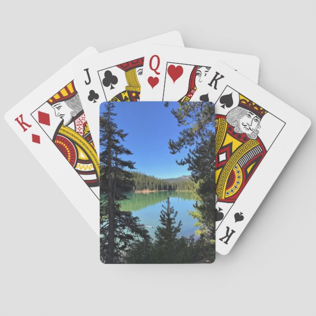 Devil's Lake, OR Playing Cards (Back)