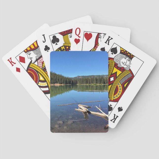 Devil's Lake, OR Playing Cards (Back)
