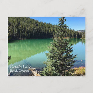 Devil's Lake, OR Postcard