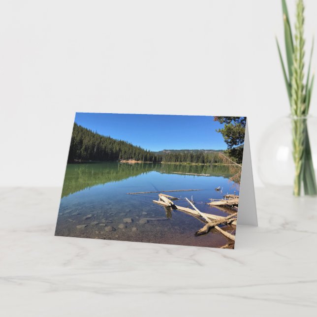 Devil's Lake, Oregon Card (Front)