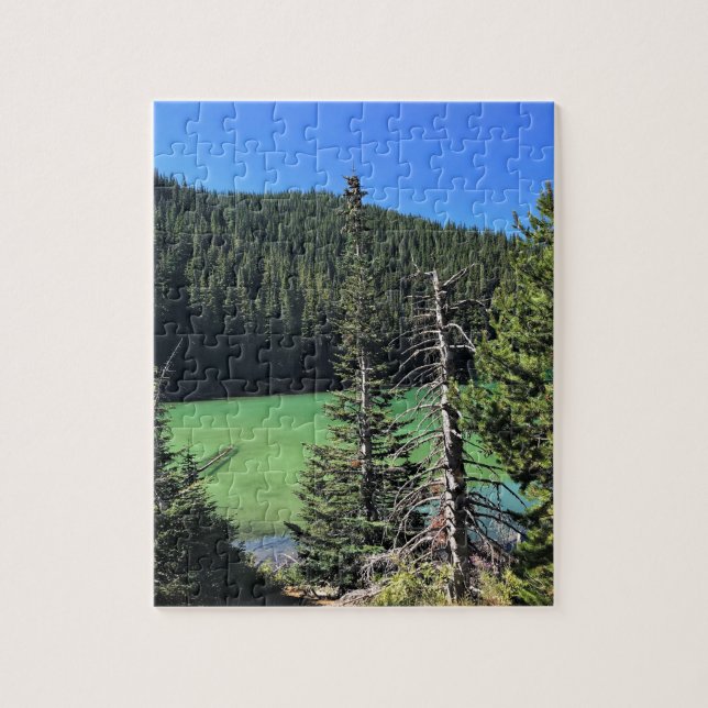 Devil's Lake, Oregon Jigsaw Puzzle (Vertical)