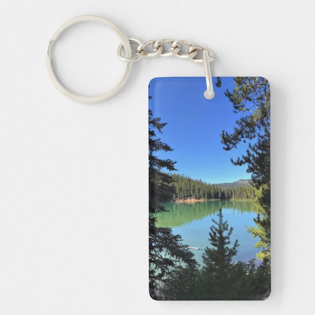 Devil's Lake, Oregon Key Ring (Front)