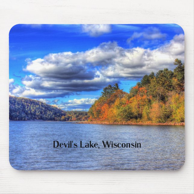 Devil's Lake, Wisconsin Mouse Pad (Front)