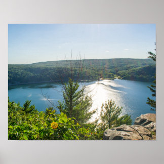 Devil's Lake, Wisconsin Poster