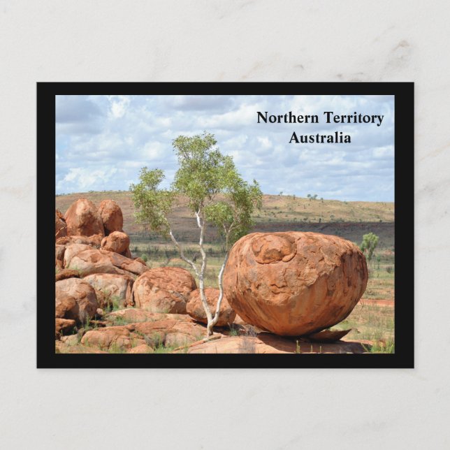 Devils Marbles / Northern Territory / Australia Postcard (Front)