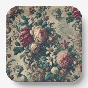 Devils of Dandy – Gothic Victorian Paper Plate