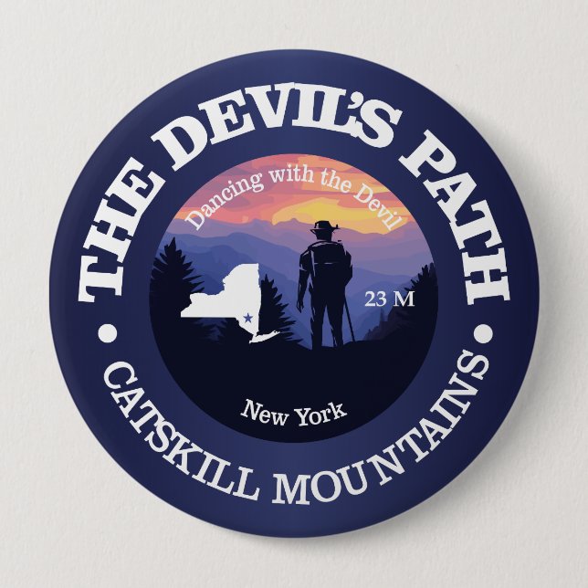 Devils Path (rd2) 10 Cm Round Badge (Front)