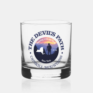 Devils Path (rd2) Whiskey Glass