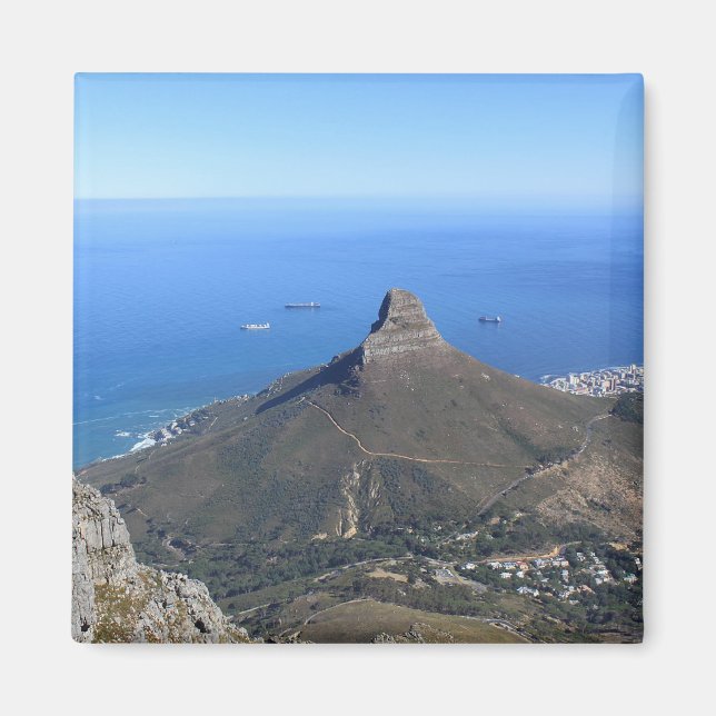 Devil's Peak Mountain, Cape Town Magnet (Front)