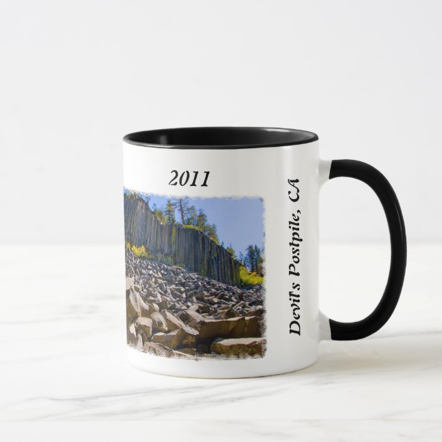 Devil's Postpile Father's Day Mug (Right)
