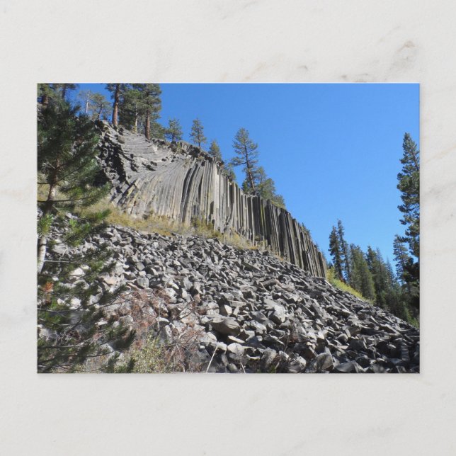 Devils Postpile National Monument Postcard (Front)