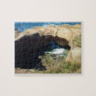 Devil's Punchbowl, Oregon Coast Jigsaw Puzzle