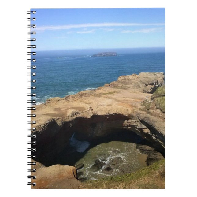 Devil's Punchbowl & Otter Rock, OR Notebook (Front)