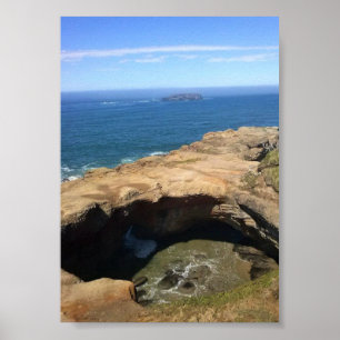 Devil's Punchbowl & Otter Rock, OR Poster