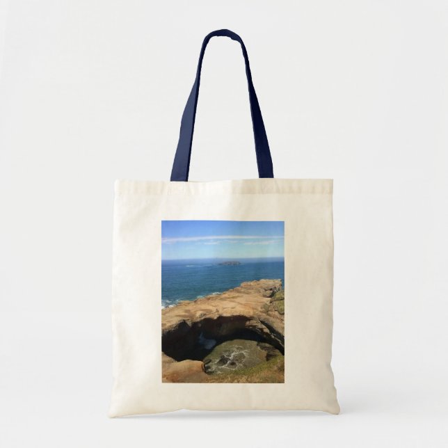 Devil's Punchbowl & Otter Rock, OR Tote Bag (Front)