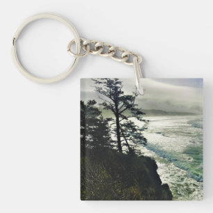 Devil's Punchbowl State Park, Newport, Oregon Key Ring