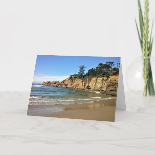 Devil's Punchbowl State Park, OR Card (Front)