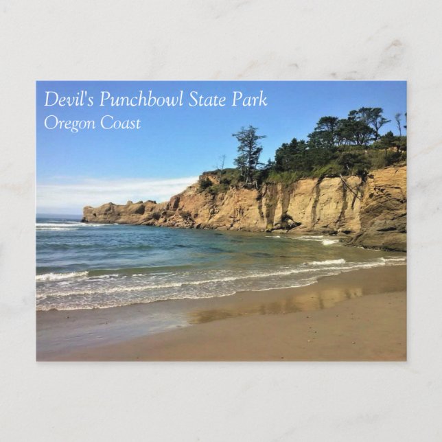 Devil's Punchbowl State Park, OR Postcard (Front)