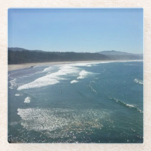 Devil's Punchbowl State Park, Oregon Coast Glass Coaster