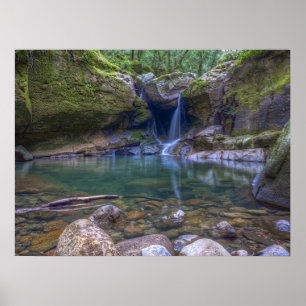Devil's Punchbowl Waterfall Poster