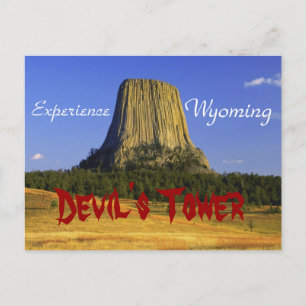 Devil's Rock, Wyoming Postcard
