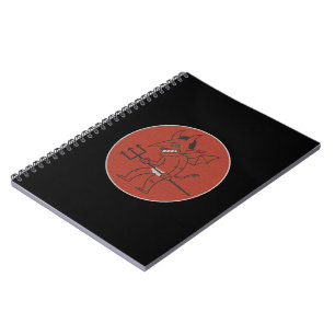 Devil's Satanist original personalized notebook. Notebook