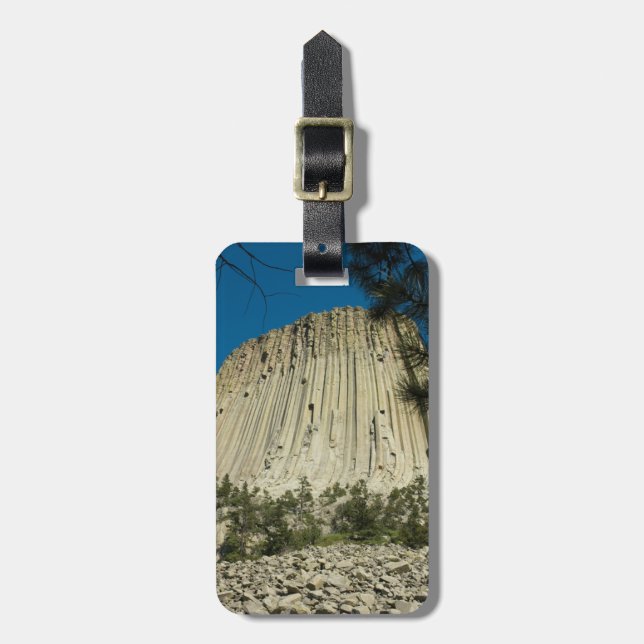 Devils Tower Easy ID Personal Luggage Tag (Front Vertical)