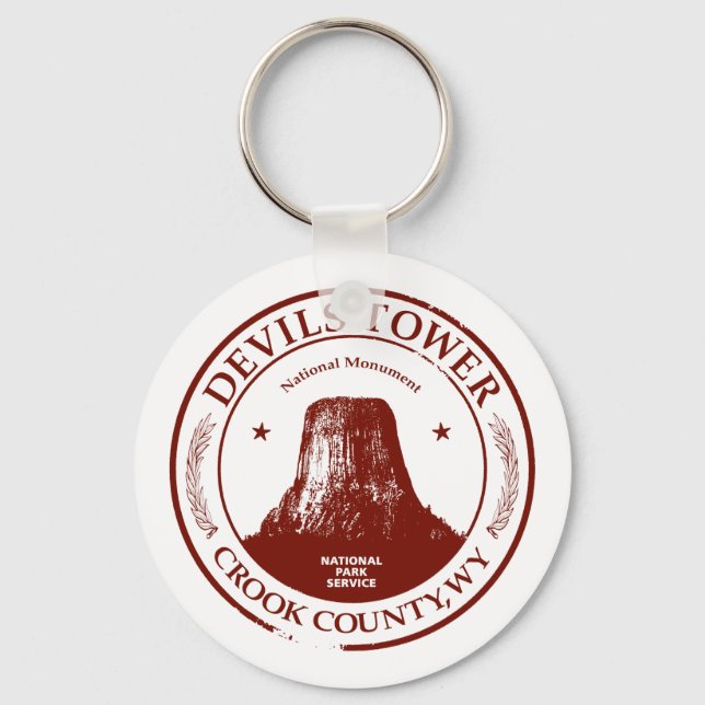Devils Tower Key Ring (Front)