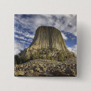 Devils Tower National Monument 15 Cm Square Badge