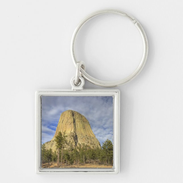 Devils Tower National Monument Key Ring (Front)