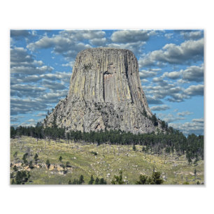 Devils Tower National Monument, Wyoming Photo Print