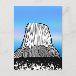Devil's Tower Postcard