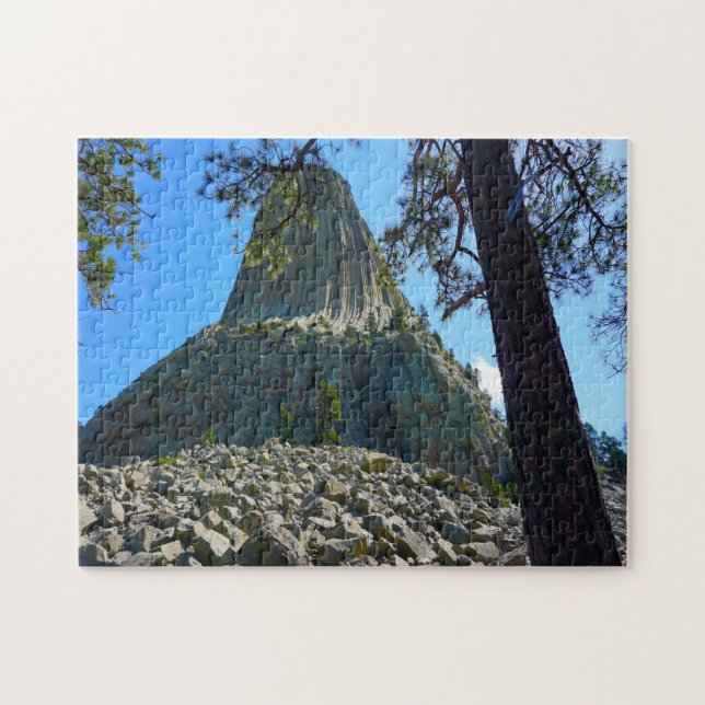 Devils Tower South Dakota. Jigsaw Puzzle (Horizontal)