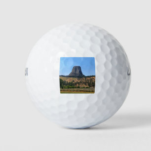 Devils Tower Waterbottle Golf Balls
