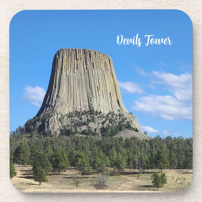 Devils Tower wishes Coaster (Front)