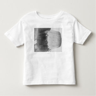 Devil's Tower with 4 People in the Foreground Toddler T-Shirt