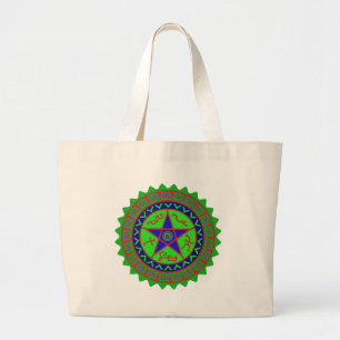 Devil's Trap Large Tote Bag