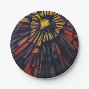 Devil's Web Paper Plate