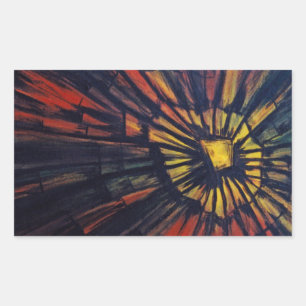 Devil's Web Rectangular Sticker