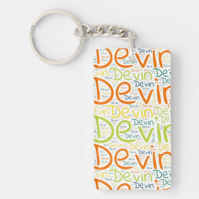 Devin Key Ring (Front)