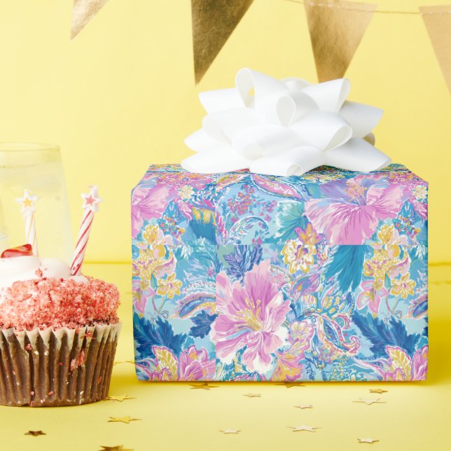 Devina Lily - Anenome Collette Wrapping Paper (Birthday Party)