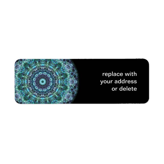 devine mandala return address label (Front)